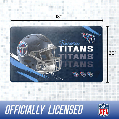 Tennessee Titans bath rug dimensions