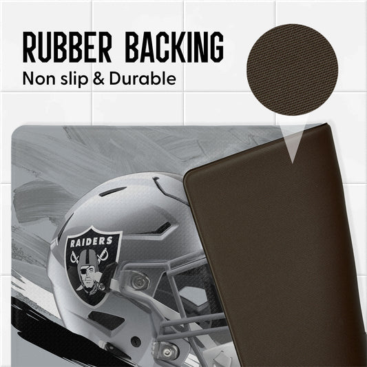 Las Vegas Raiders embossed floor mat