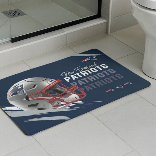 New England Patriots bath mat