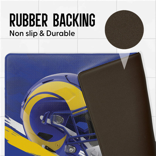 Los Angeles Rams embossed floor mat