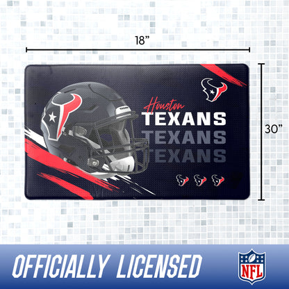 Houston Texans bath rug dimensions