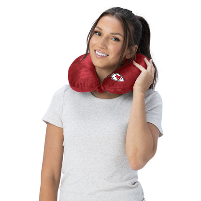 Kansas City Chiefs Travel Neck Roll Pillow