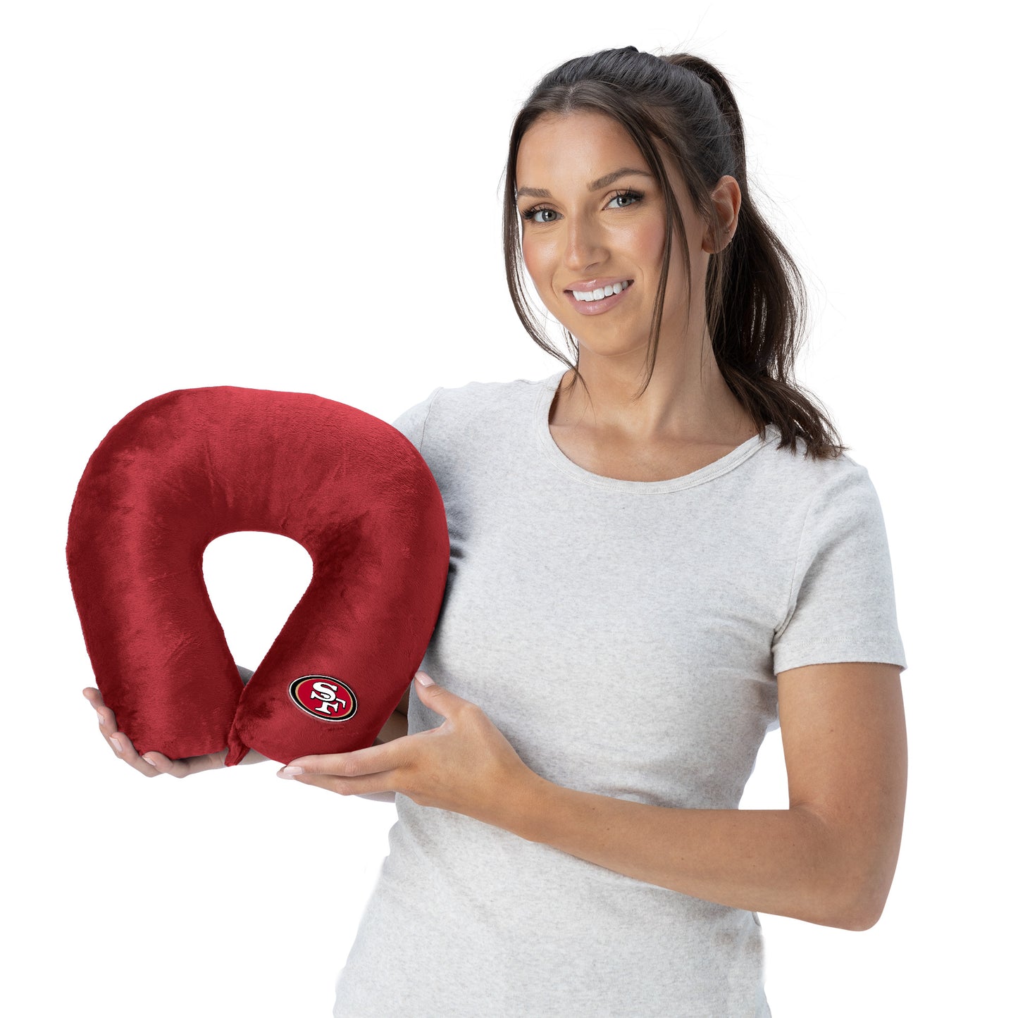 San Francisco 49ers Travel Pillow
