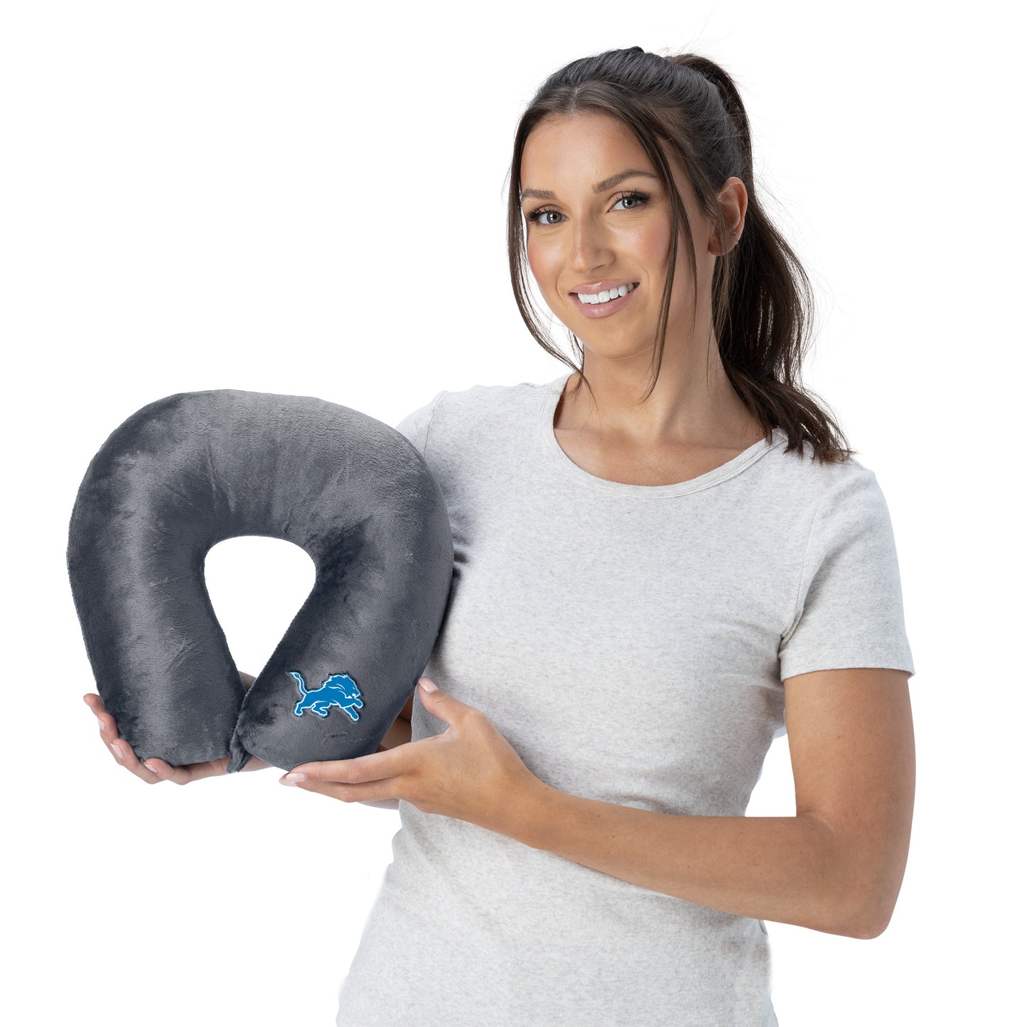 Detroit Lions Travel Pillow