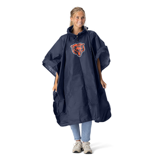 Chicago Bears rain poncho