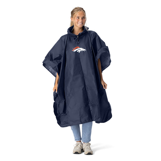 Denver Broncos rain poncho
