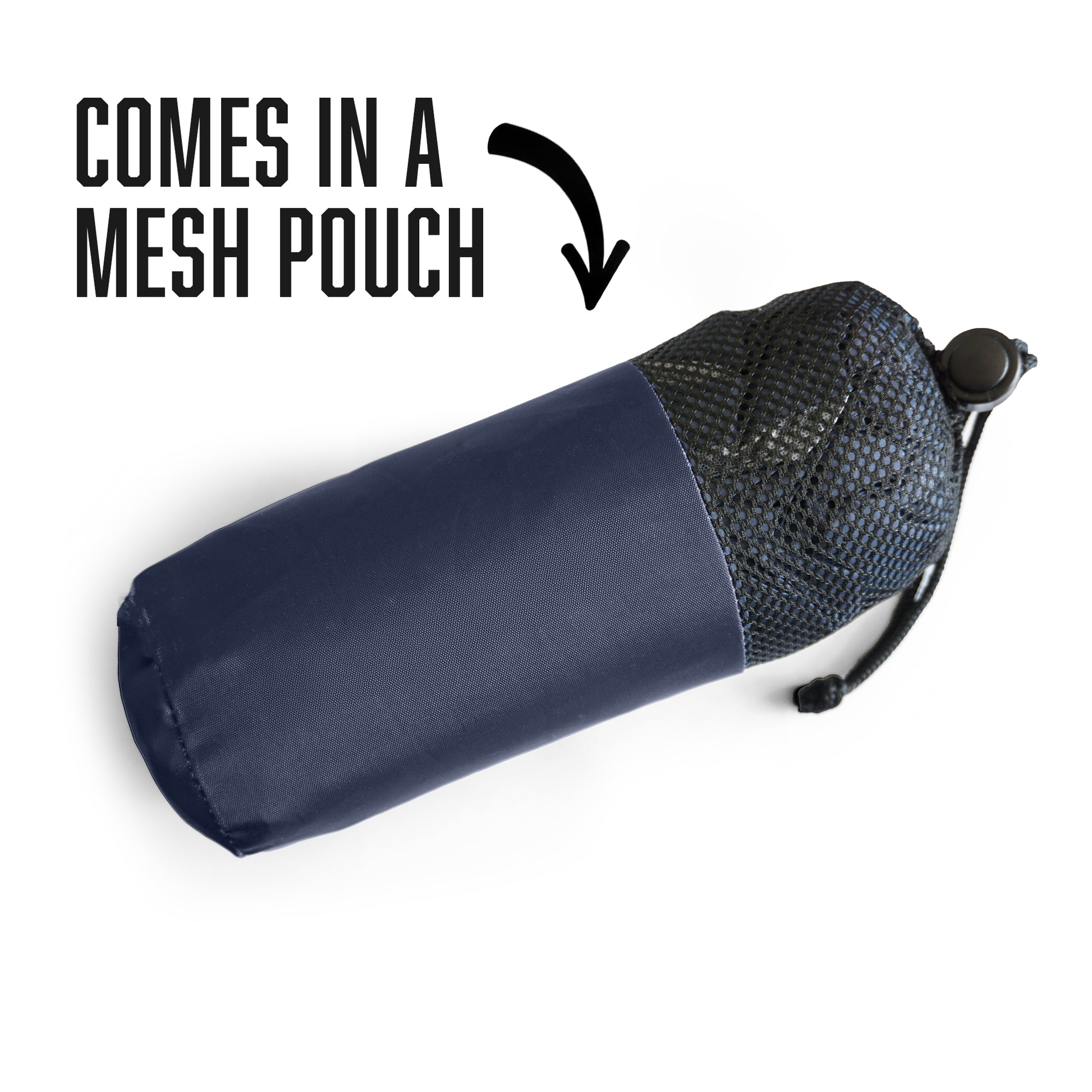 Denver Broncos rain poncho with carrying pouch