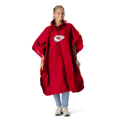 Kansas City Chiefs rain poncho