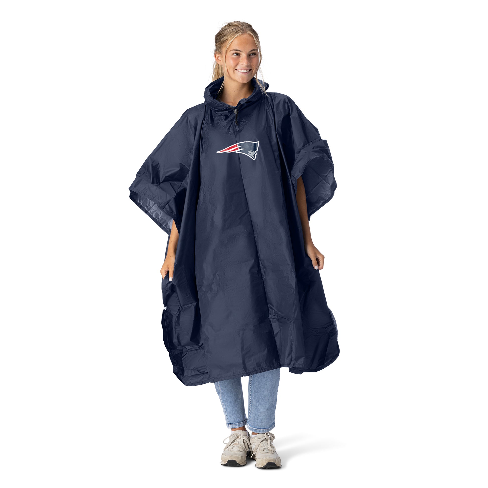 New England Patriots rain poncho
