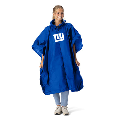 New York Giants rain poncho