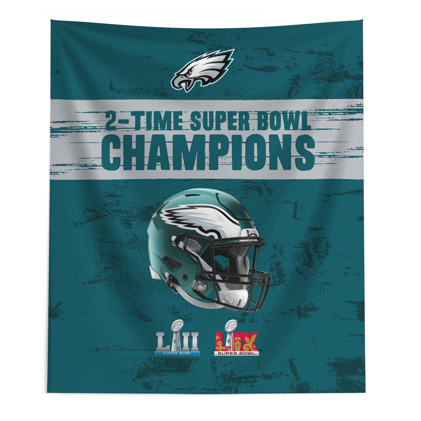 Philadelphia Eagles Multi Super Bowl Champs Wall Hanging