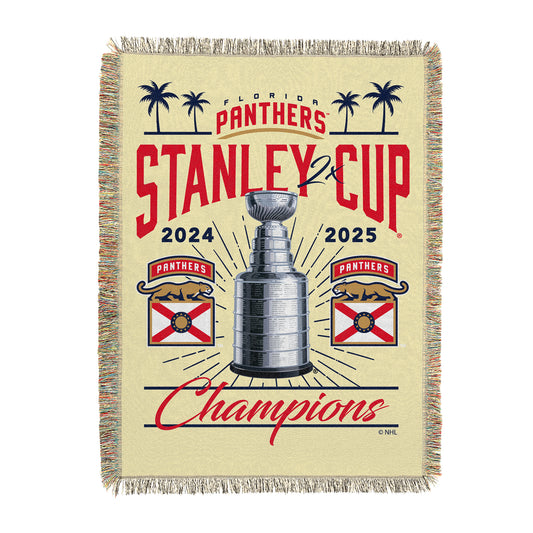 Florida Panthers NHL Stanley Cup Champions tapestry