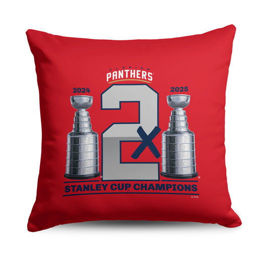 Florida Panthers NHL Stanley Cup Champions pillow