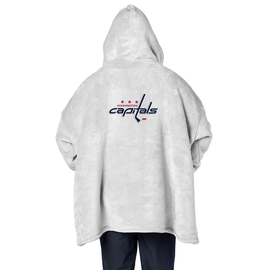 Washington Capitals fleece hoody back