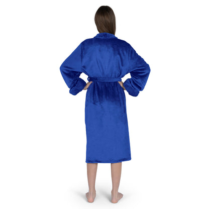 Buffalo Sabres Womens SHERPA bathrobe back