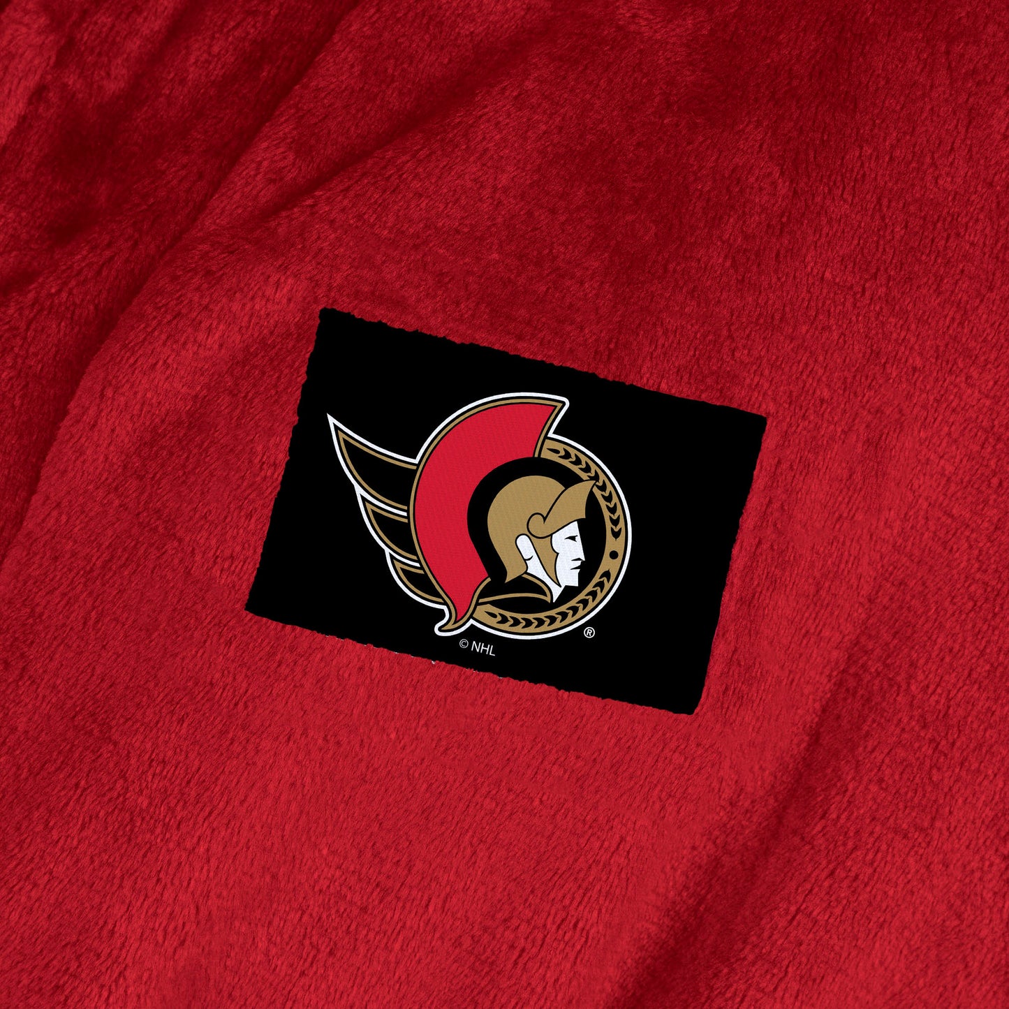 Ottawa Senators Womens SHERPA bathrobe patch