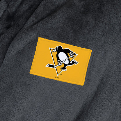 Pittsburgh Penguins Womens SHERPA bathrobe patch
