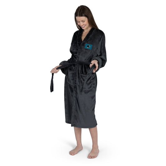San Jose Sharks Womens SHERPA bathrobe
