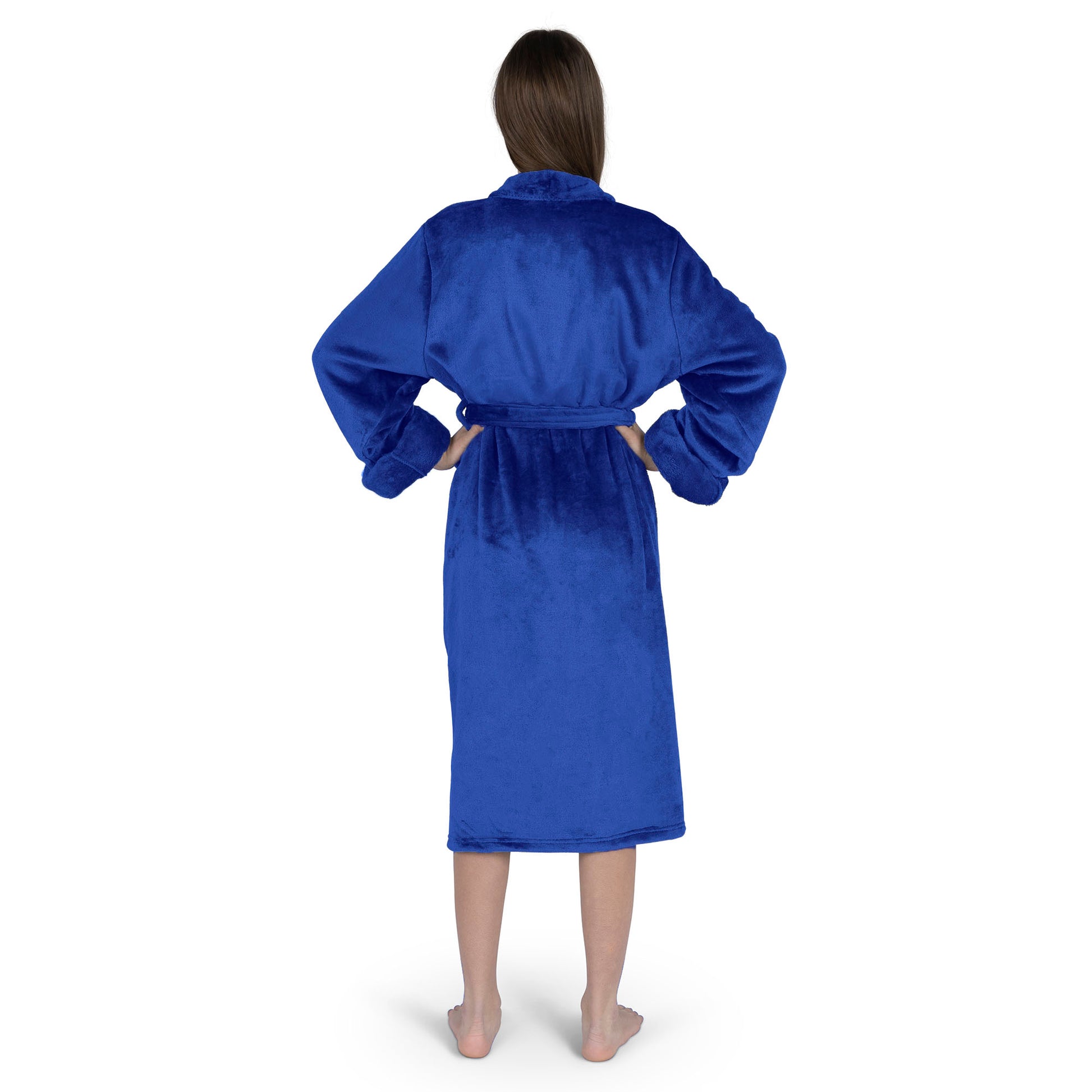 St. Louis Blues Womens SHERPA bathrobe back