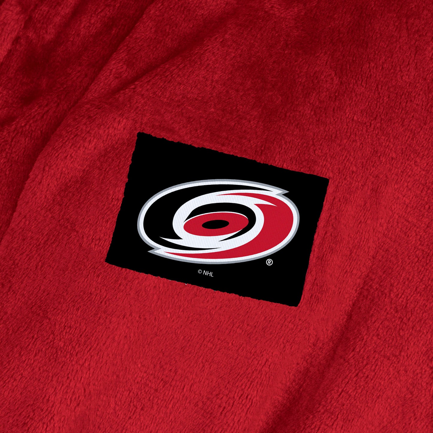 Carolina Hurricanes Womens SHERPA bathrobe patch