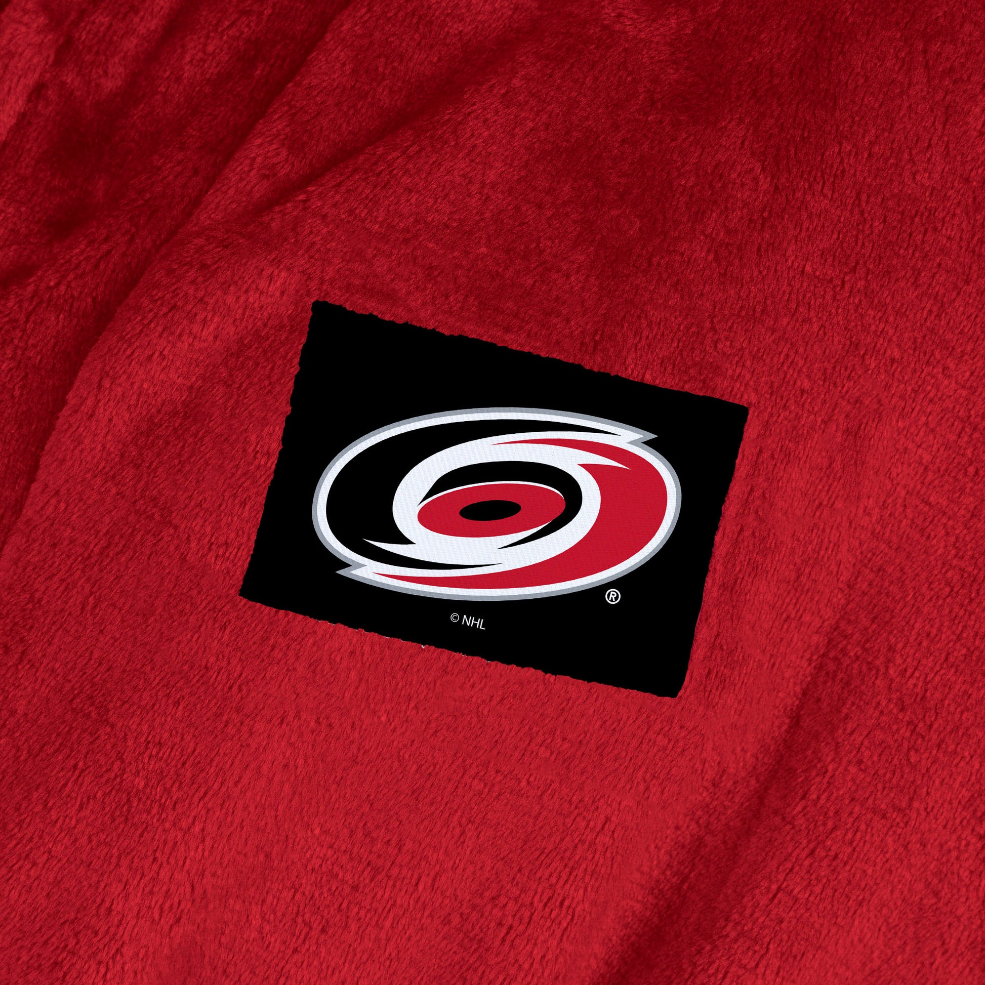Carolina Hurricanes Womens SHERPA bathrobe patch