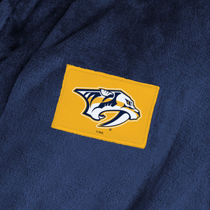 Nashville Predators Womens SHERPA bathrobe patch