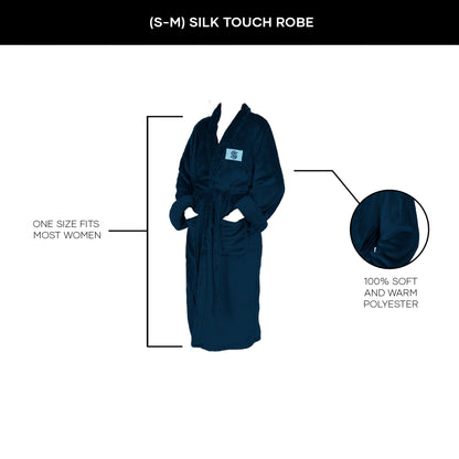 Seattle Kraken Womens SHERPA bathrobe dimensions