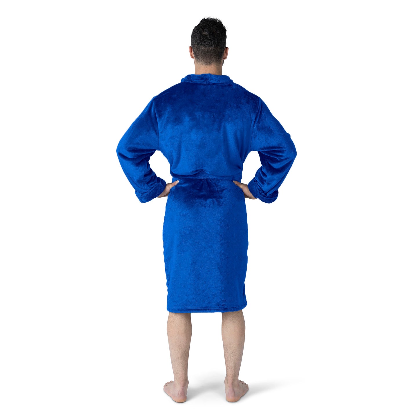 Buffalo Sabres silk touch team color bathrobe Back