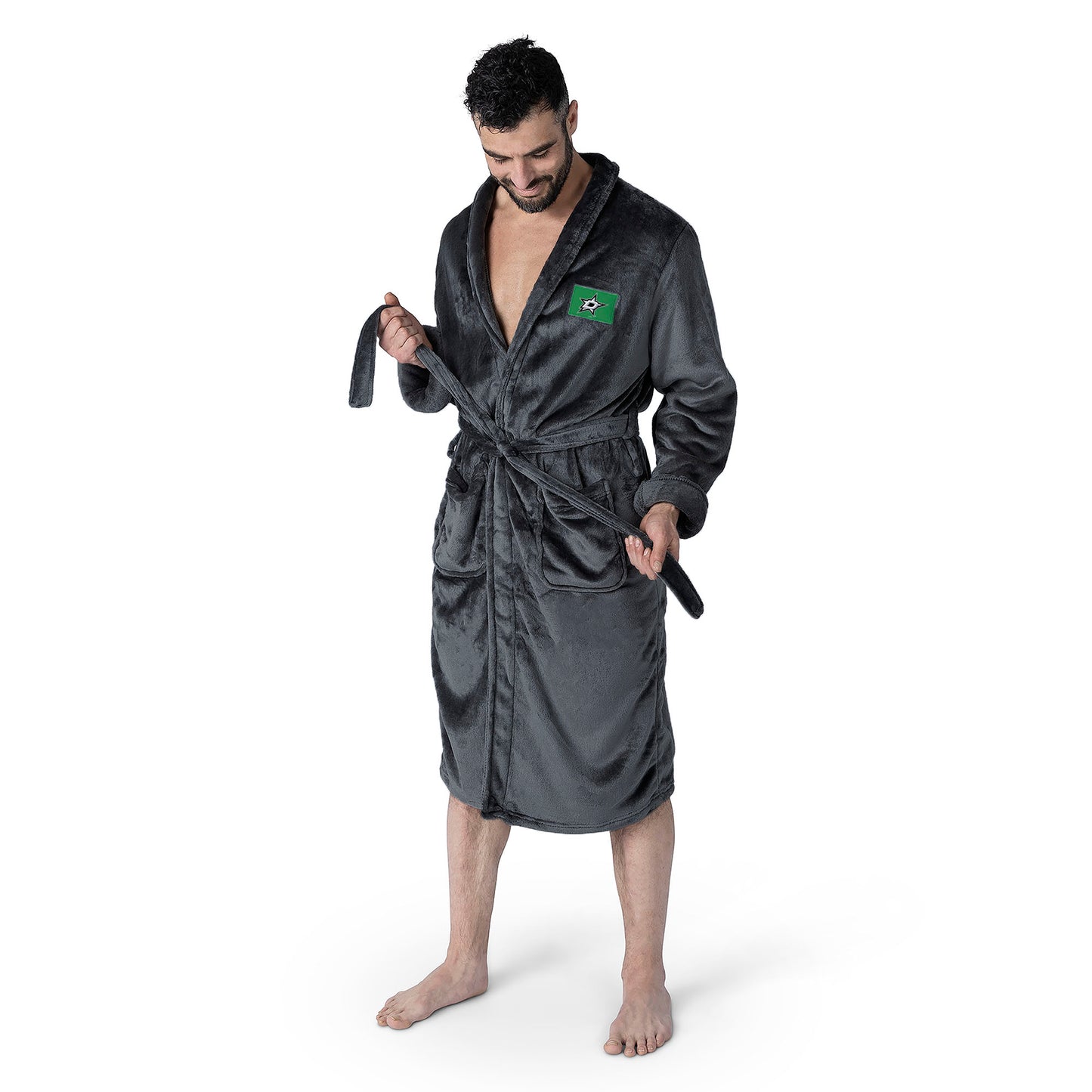 Dallas Stars silk touch team color bathrobe