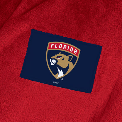 Florida Panthers team color bathrobe patch