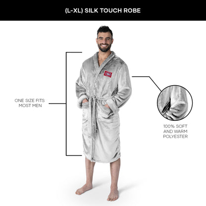 Montreal Canadiens silk touch team color bathrobe dimensions