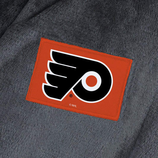 Philadelphia Flyers team color bathrobe patch