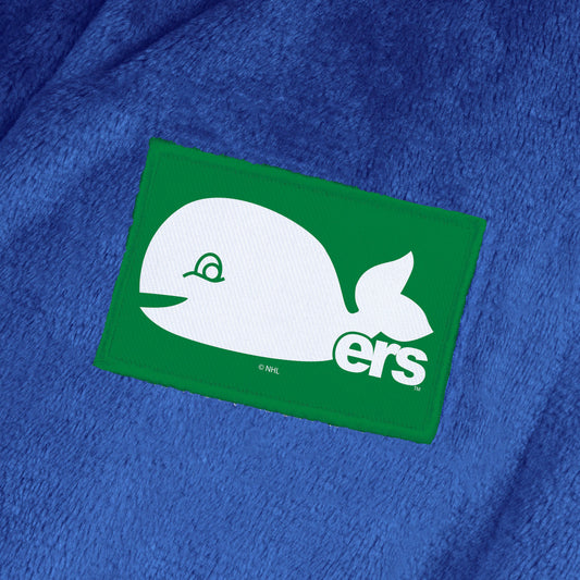 Hartford Whalers team color bathrobe patch