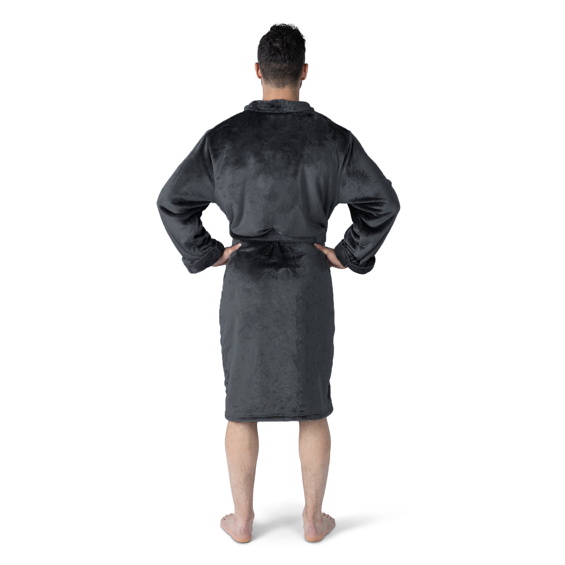 Utah Hockey Club silk touch team color bathrobe Back