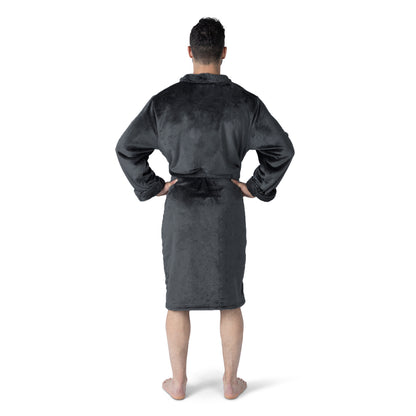 Utah Hockey Club silk touch team color bathrobe Back