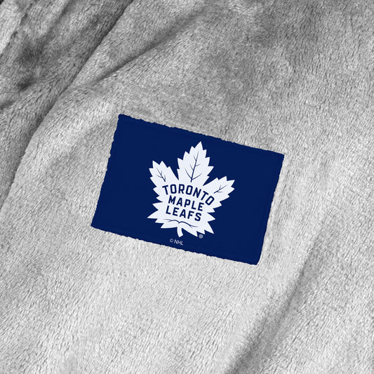 Toronto Maple Leafs Womens SHERPA bathrobe patch