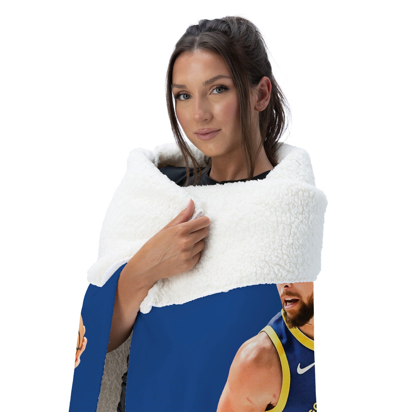 Golden State Warriors Stephen Curry snuggly Sherpa Blanket