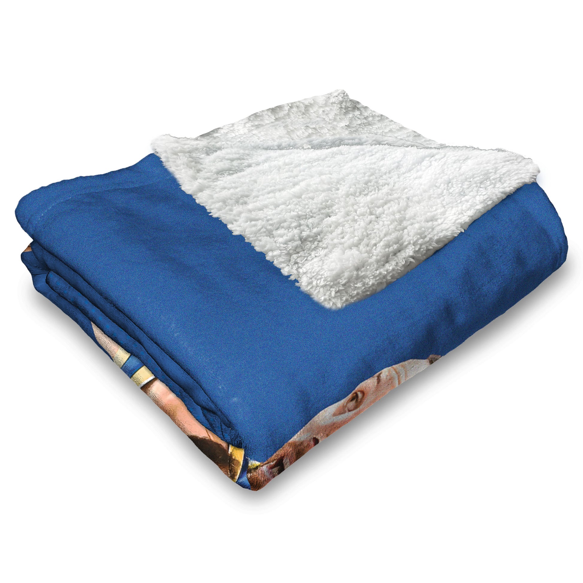 Golden State Warriors Stephen Curry Folded Sherpa Blanket