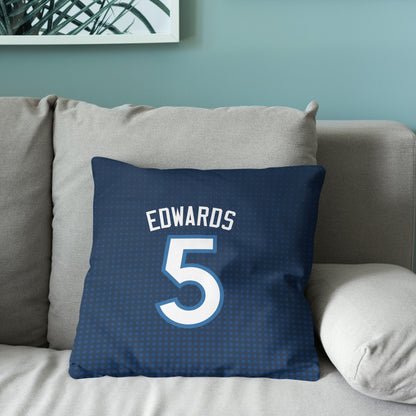 Minnesota Timberwolves Anthony Edwards throw pillow