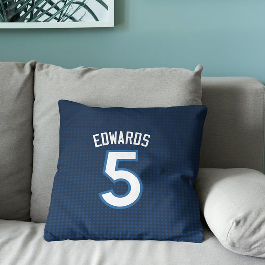 Minnesota Timberwolves Anthony Edwards throw pillow