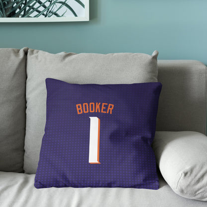 Phoenix Suns Devin Booker throw pillow