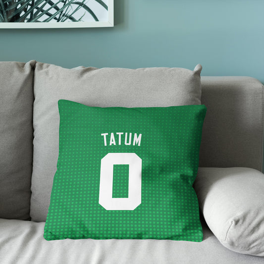 Boston Celtics Jayson Tatum throw pillow