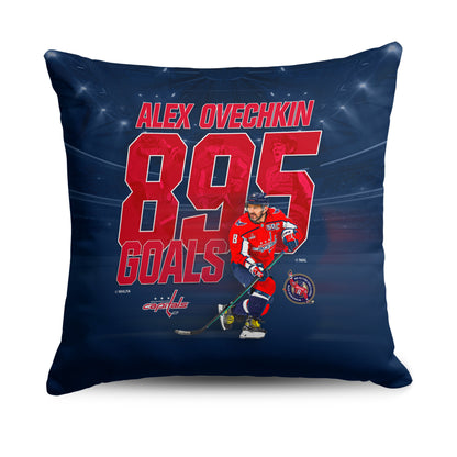 Alex Ovechkin 895 goals scored pillow