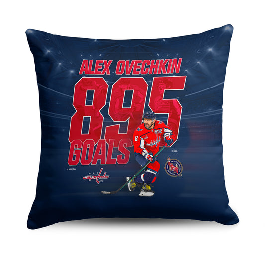 Alex Ovechkin 895 goals scored pillow