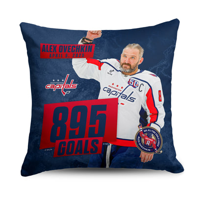 Alex Ovechkin 895 goals scored pillow