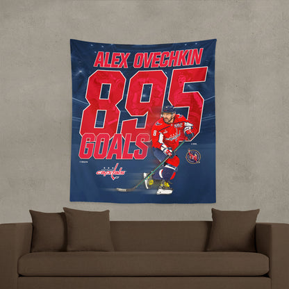 Washington Capitals Alex Ovechkin 895 GOALS Banner