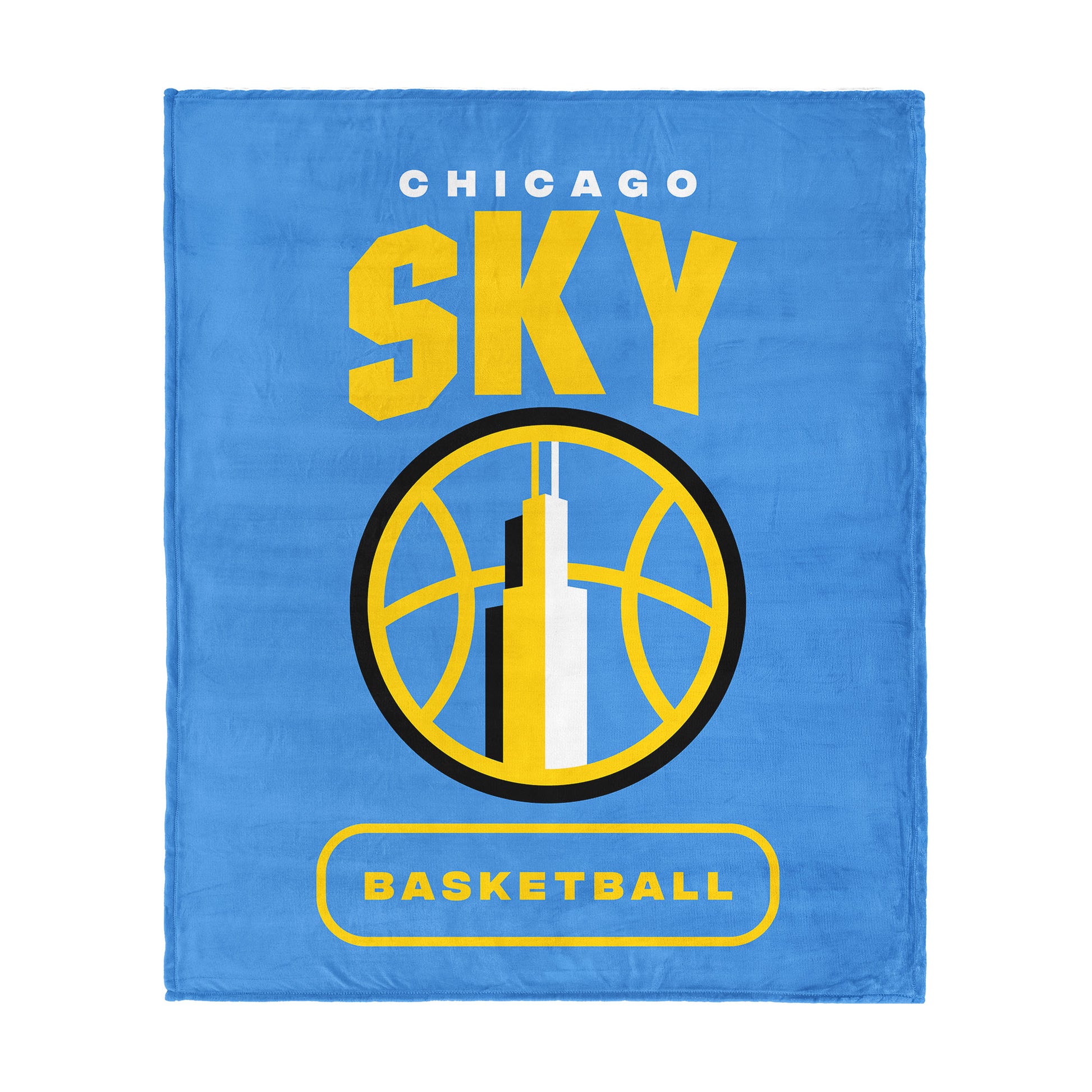 Chicago Sky official silk touch throw blanket