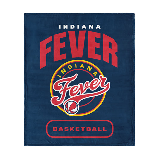 Indiana Fever official silk touch throw blanket