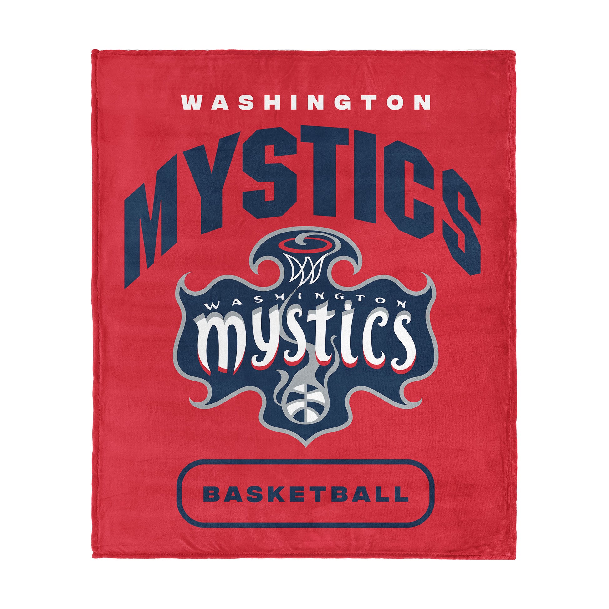 Washington Mystics official silk touch throw blanket