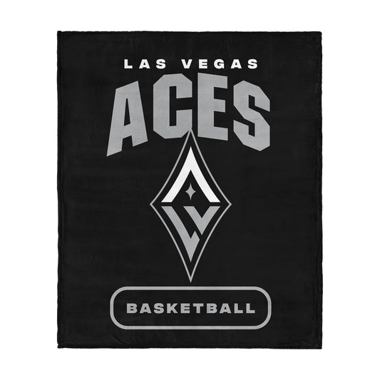 Las Vegas Aces official silk touch throw blanket